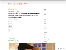 Tablet Screenshot of brinja.wordpress.com