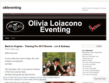 Tablet Screenshot of okleventing.wordpress.com