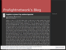 Tablet Screenshot of profightnetwork.wordpress.com