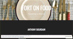 Desktop Screenshot of fortonfood.wordpress.com