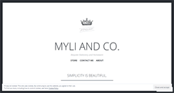 Desktop Screenshot of myliandco.wordpress.com