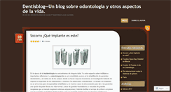 Desktop Screenshot of dentiblog.wordpress.com