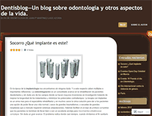 Tablet Screenshot of dentiblog.wordpress.com