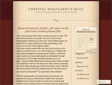 Tablet Screenshot of chrystlewolff.wordpress.com