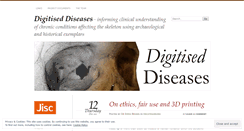 Desktop Screenshot of digitiseddiseases.wordpress.com