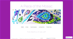 Desktop Screenshot of apieceofthemosiac.wordpress.com