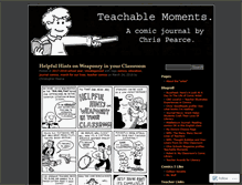 Tablet Screenshot of chrispearce.wordpress.com