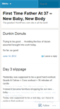 Mobile Screenshot of firsttimefatherat37.wordpress.com