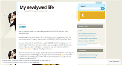 Desktop Screenshot of pattysnewlywedlife.wordpress.com