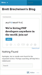 Mobile Screenshot of bbrecheisen.wordpress.com