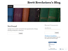 Tablet Screenshot of bbrecheisen.wordpress.com