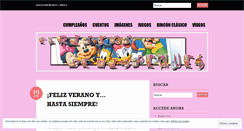 Desktop Screenshot of elrincondemispeques.wordpress.com