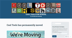 Desktop Screenshot of cooltoolsforschool.wordpress.com