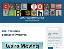 Tablet Screenshot of cooltoolsforschool.wordpress.com