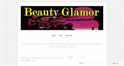 Desktop Screenshot of beautyglamor.wordpress.com