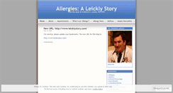 Desktop Screenshot of leicklystory.wordpress.com