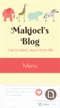 Mobile Screenshot of makjoel.wordpress.com