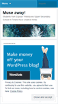 Mobile Screenshot of museaway.wordpress.com