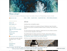 Tablet Screenshot of museaway.wordpress.com