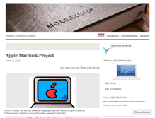 Tablet Screenshot of moleskineworld.wordpress.com