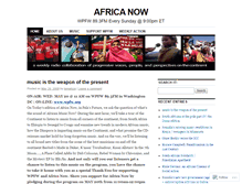 Tablet Screenshot of africanow.wordpress.com