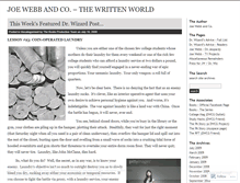 Tablet Screenshot of drwizard.wordpress.com