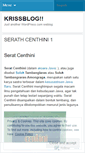 Mobile Screenshot of krismanto.wordpress.com