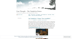 Desktop Screenshot of freethoughtmusic.wordpress.com