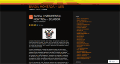Desktop Screenshot of bandamontadauer.wordpress.com