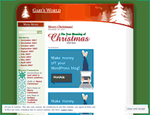 Tablet Screenshot of gabisworld.wordpress.com