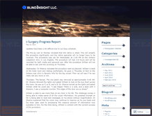 Tablet Screenshot of blindinspiration.wordpress.com