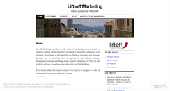 Desktop Screenshot of liftoffmarketing.wordpress.com