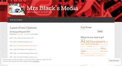 Desktop Screenshot of mrsblacksmedia2.wordpress.com