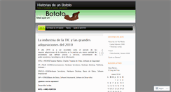 Desktop Screenshot of bototo.wordpress.com
