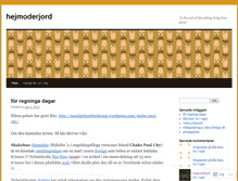 Tablet Screenshot of hejmoderjord.wordpress.com