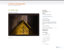 Tablet Screenshot of catholicphotographer.wordpress.com