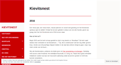 Desktop Screenshot of kievitsnest.wordpress.com