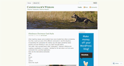 Desktop Screenshot of caninecoach.wordpress.com