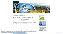 Desktop Screenshot of indonesianic.wordpress.com