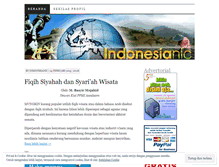 Tablet Screenshot of indonesianic.wordpress.com