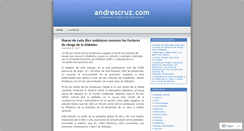 Desktop Screenshot of andrescruz.wordpress.com