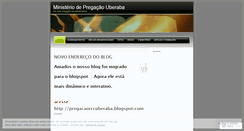 Desktop Screenshot of pregacaorccuberaba.wordpress.com