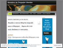 Tablet Screenshot of pregacaorccuberaba.wordpress.com
