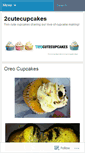 Mobile Screenshot of 2cutecupcakes.wordpress.com