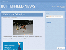 Tablet Screenshot of butterfieldnews.wordpress.com