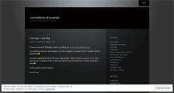 Desktop Screenshot of parijat426.wordpress.com