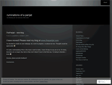 Tablet Screenshot of parijat426.wordpress.com