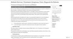 Desktop Screenshot of bulimiatreatment.wordpress.com