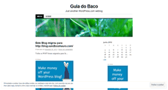 Desktop Screenshot of guiabaco.wordpress.com