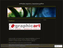 Tablet Screenshot of graphicart.wordpress.com